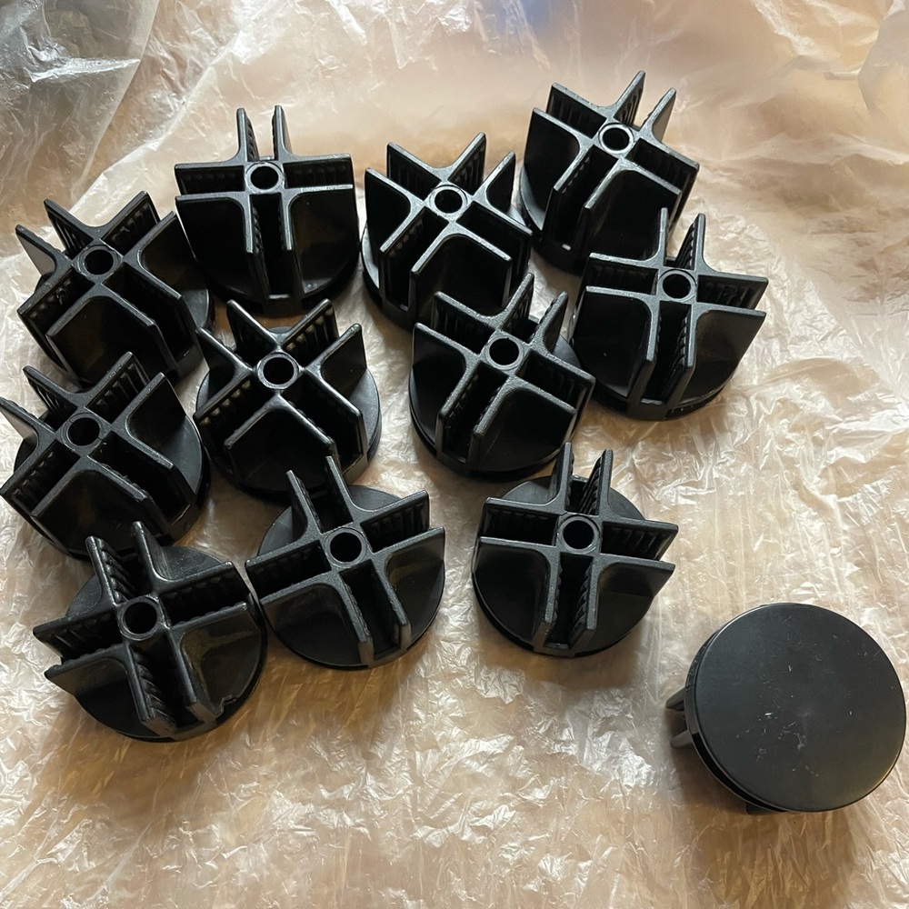 13ct wire cube shelving connectors